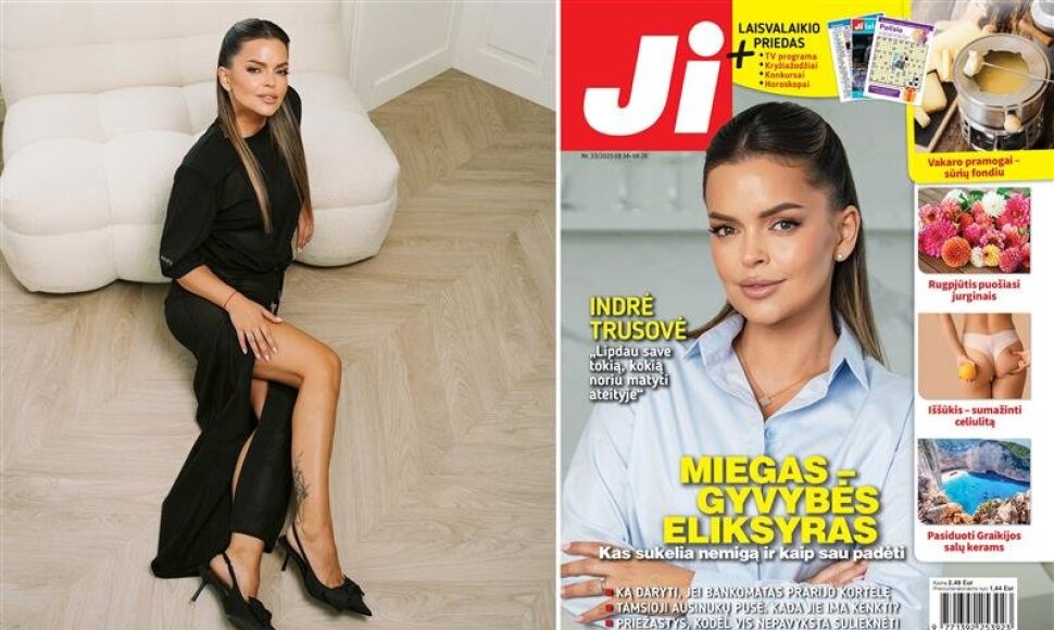 Dietistė ir verslininkė Indrė Trusovė / Žurnalo &bdquo;Ji&ldquo; vir&scaron;elis