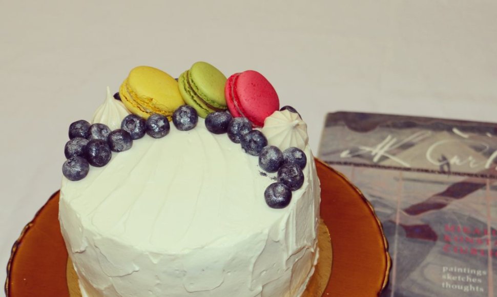 Tortas „Vanilinė mėlynė“