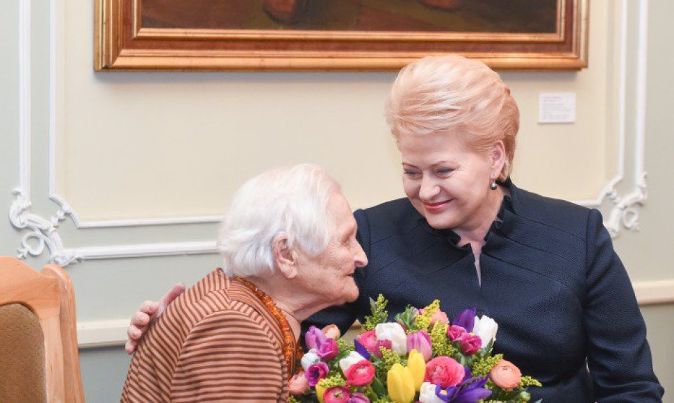 B.Verkelytė-Fedaravičienė ir D.Grybauskaitė