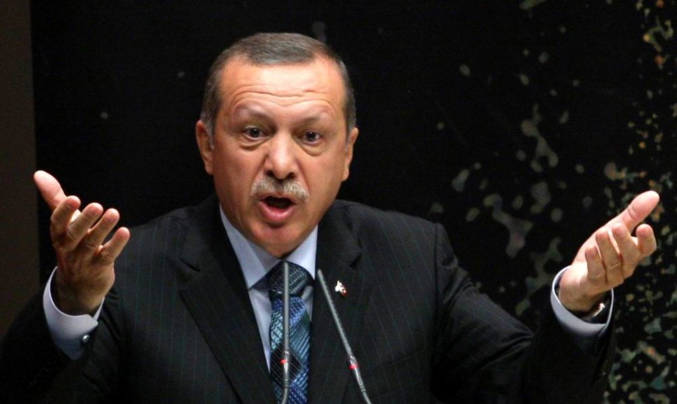 Turkijos ministras pirmininkas Recepas Tayyipas Erdoganas