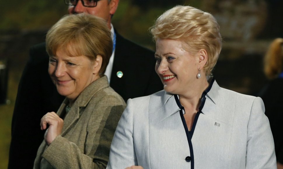 Angela Merkel ir Dalia Grybauskaitė