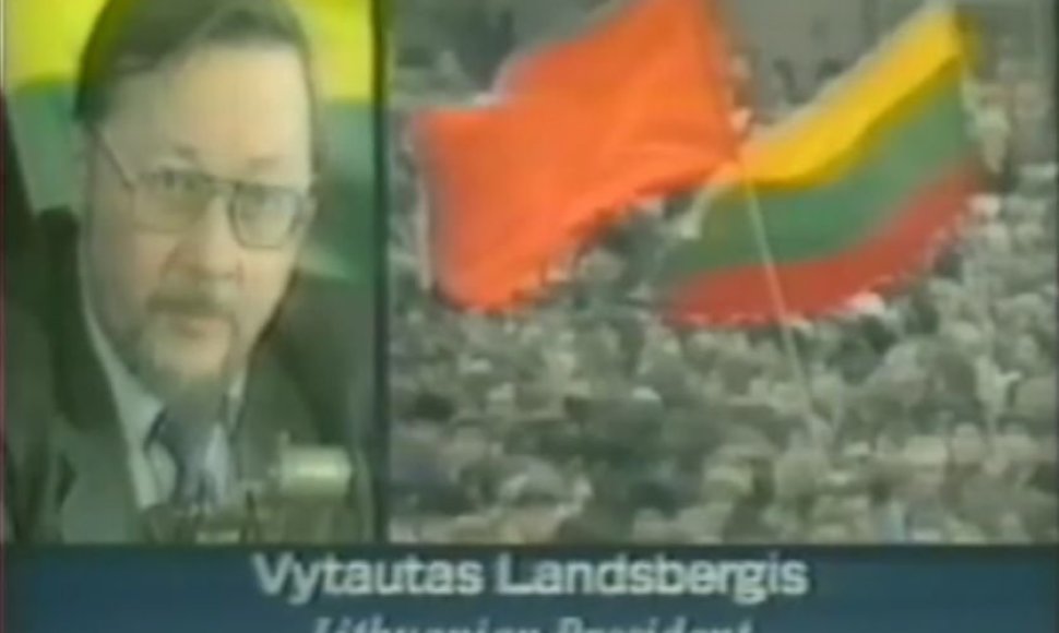 BBC Newsnight stopkadras - Vytautas Landsbergis