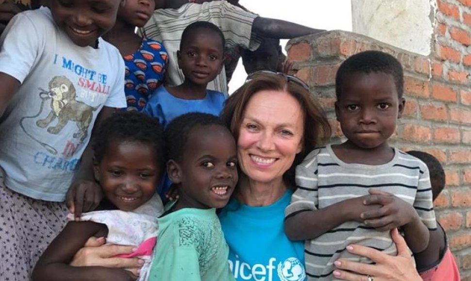Virginija Kochanskytė UNICEF misijoje Malavyje