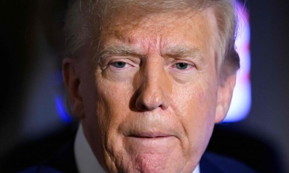 JAV prezidentas Donaldas Trumpas / MANDEL NGAN / AFP