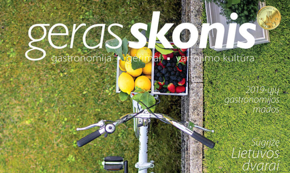 Žurnalo &bdquo;Geras skonis&ldquo; 2019 m. pavasario numerio vir&scaron;elis