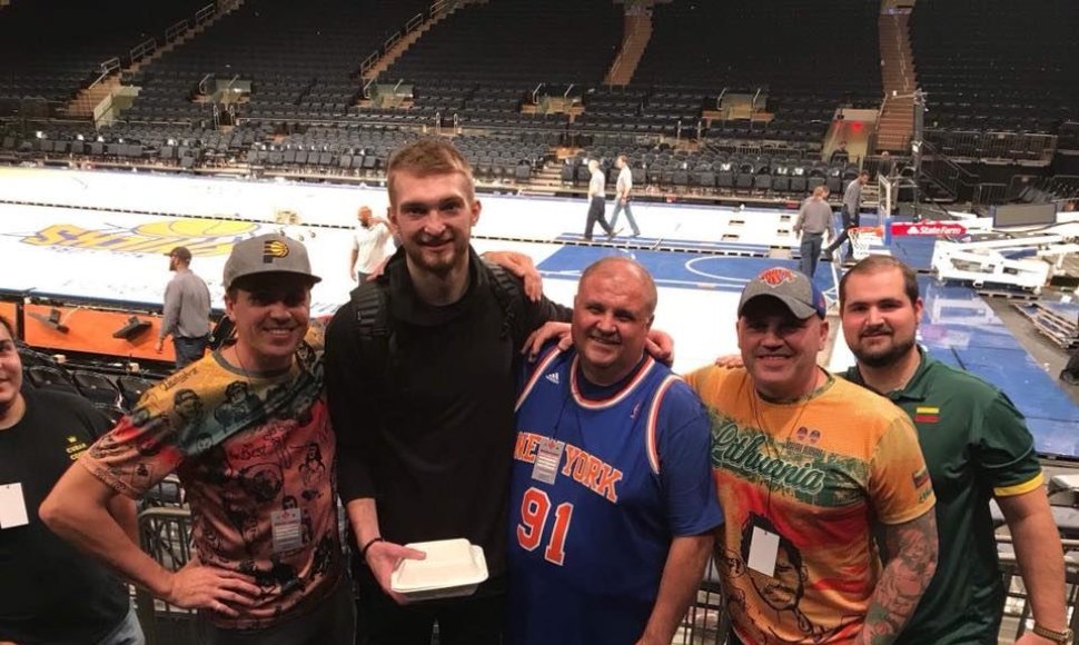 Domantas Sabonis ir lietuviai Niujorke