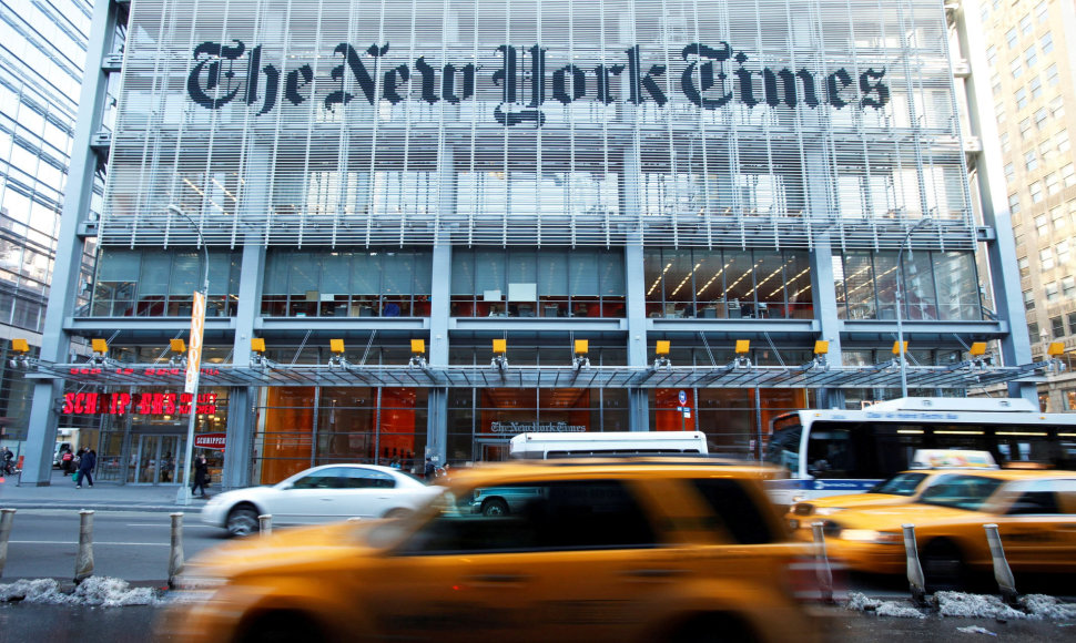 „The New York Times“ būstinė Niujorke