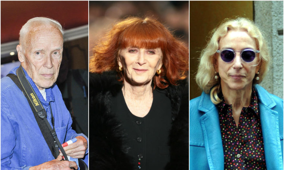 Billas Cunninghamas, Sonia Rykiel, Franca Sozzani 