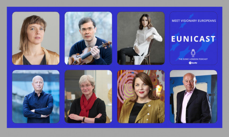 Tinklalaidžių serija „EUNICAST: susitikime su Europos vizionieriais“
