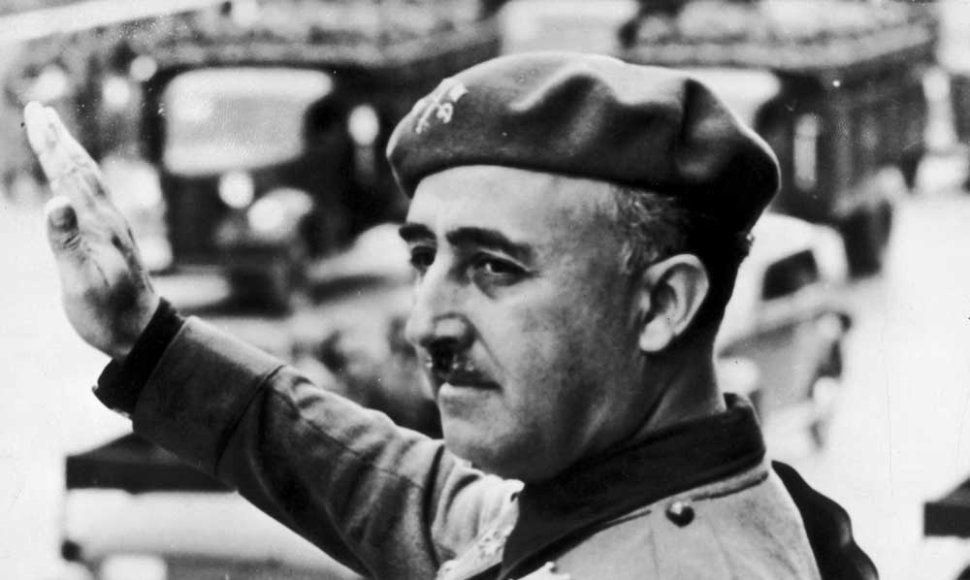 Ispanijos diktatorius Fransiskas Franco