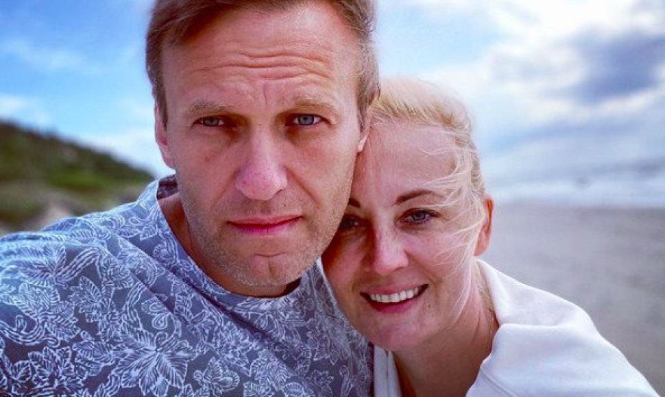 Aleksejus Navalnas ir Julija Navalnaja