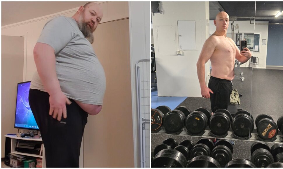 Darius atsikratė daugiau kaip 100 kg