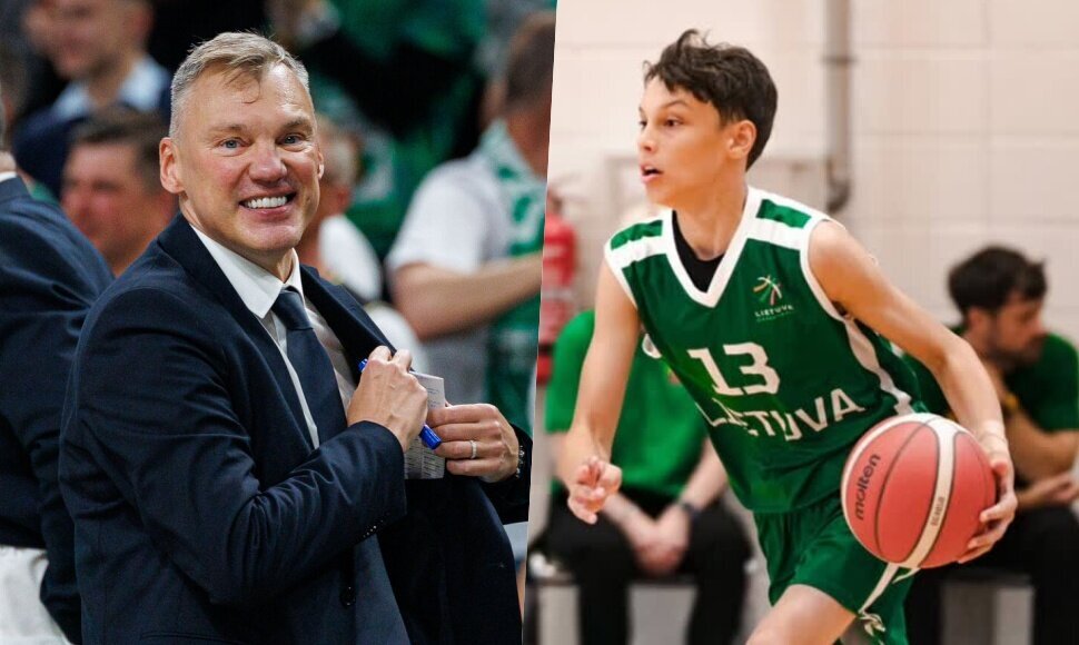 Šarūnas ir Lukas Jasikevičiai