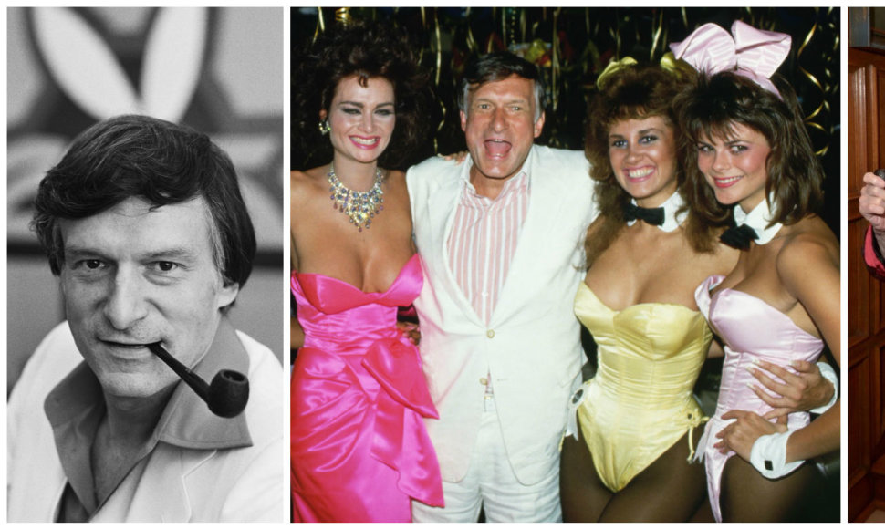 „Playboy“ įkūrėjui Hugh Hefneriui – 90 metų