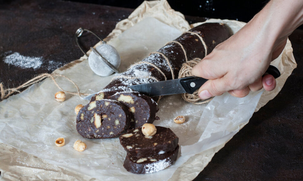 Andriaus tinginys – tolimas itališko „Salame di cioccolato“ giminaitis