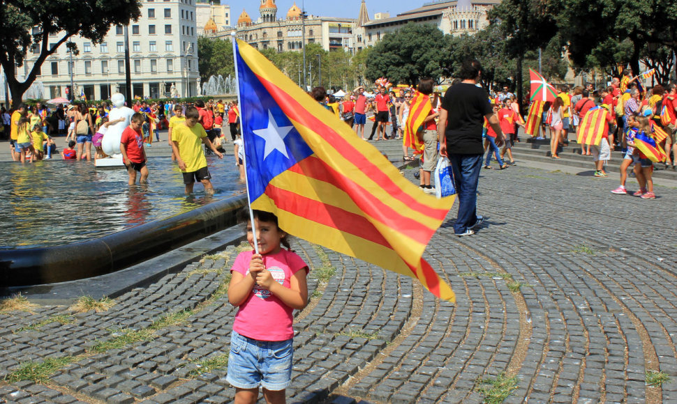 Katalonijos diena Barselonoje