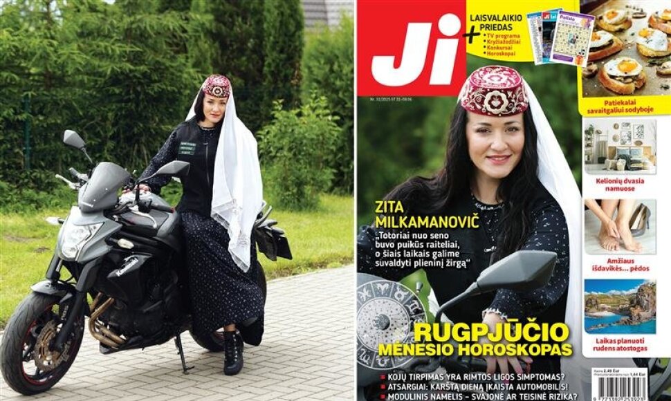 Zita Milkamanovič ir žurnalo &bdquo;Ji&ldquo; vir&scaron;elis