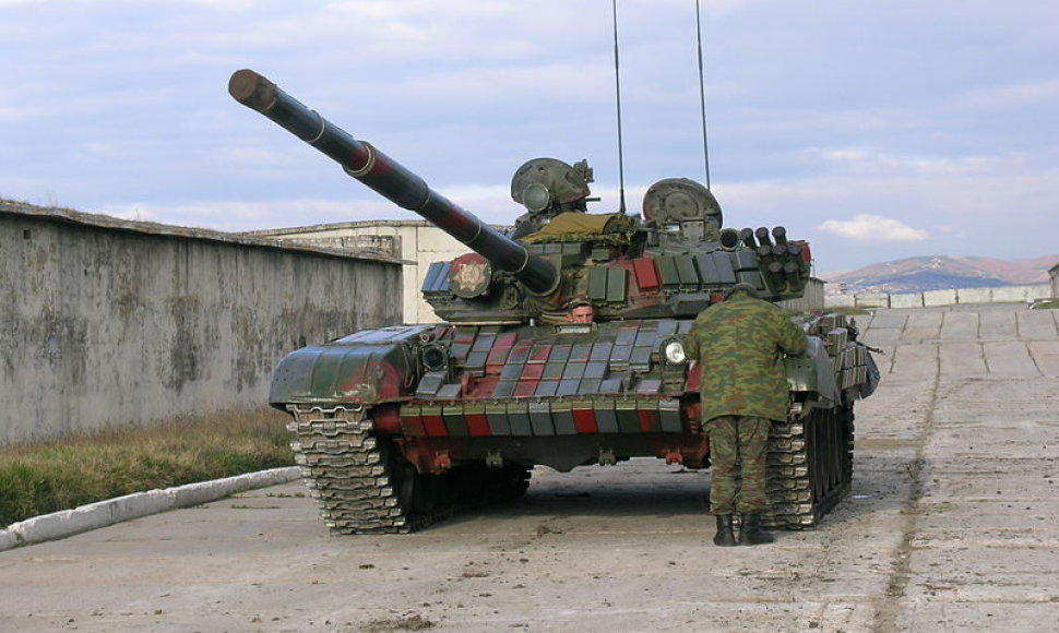 Gruzijos tankas T-72