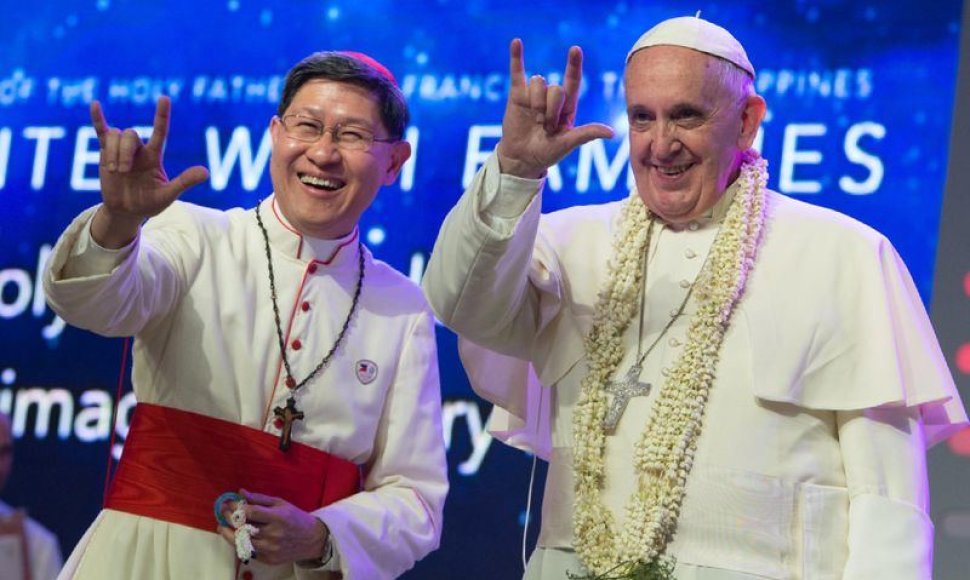 Popiežius Pranciškus lankosi Filipinuose, 2015 m.