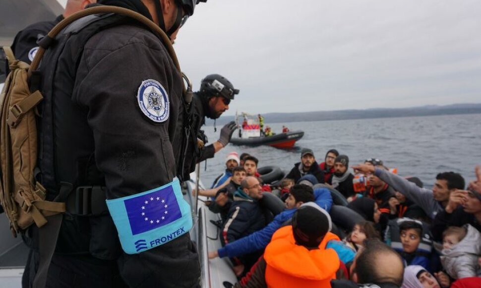 &bdquo;Frontex&ldquo; operacijos akimirka