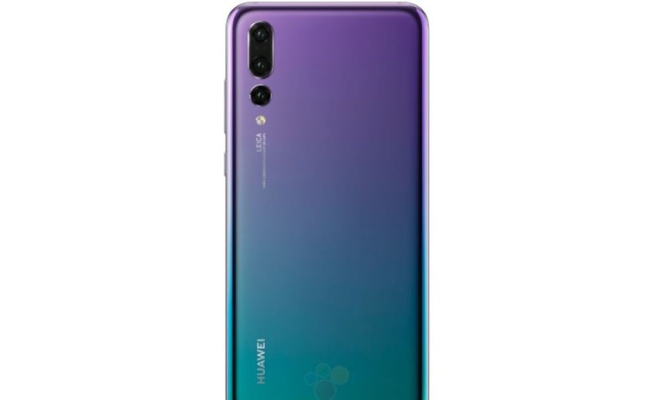 Numanoma „Huawei P20 Pro“ korpuso spalva