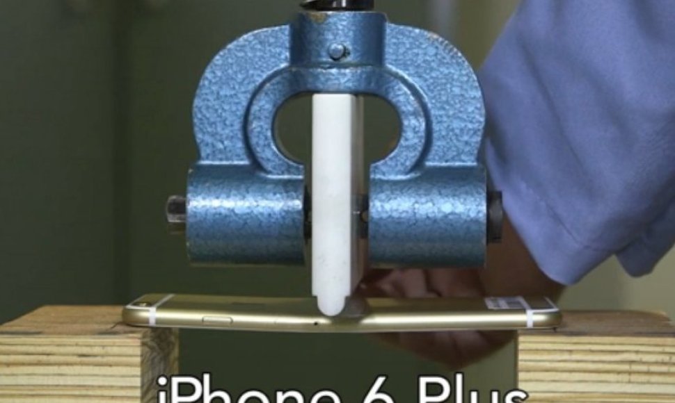 „iPhone-6-Plus“ lenkimo testas