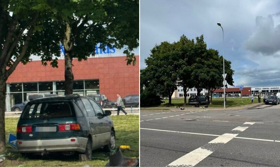Avarijos vietoje