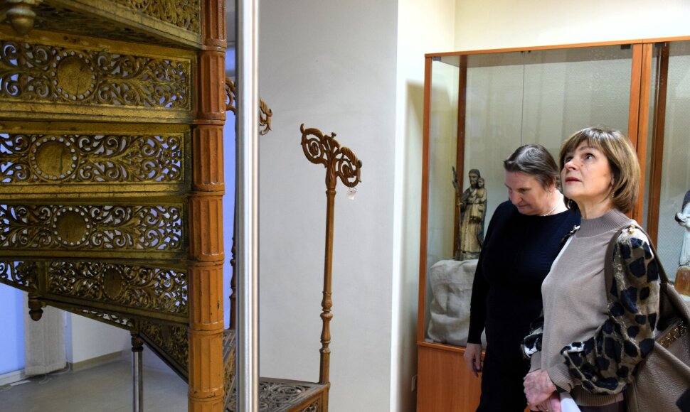 Istoriniai laiptai atiteko &Scaron;ilalės Vlado Statkevičiaus muziejui