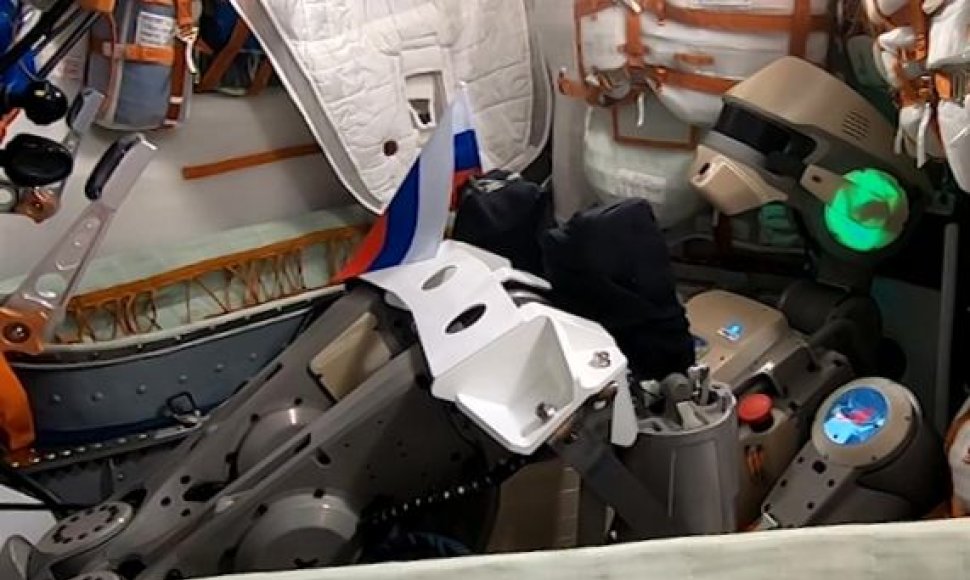 Rusija pasiuntė į kosmosą savo pirmąjį robotą FEDOR