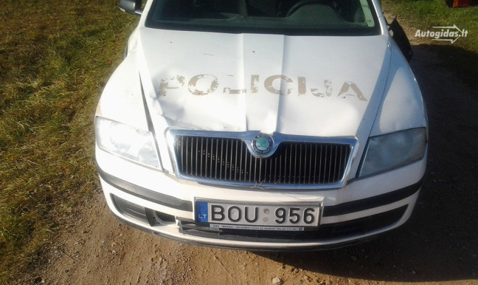 Policijos „Škoda Octavia“