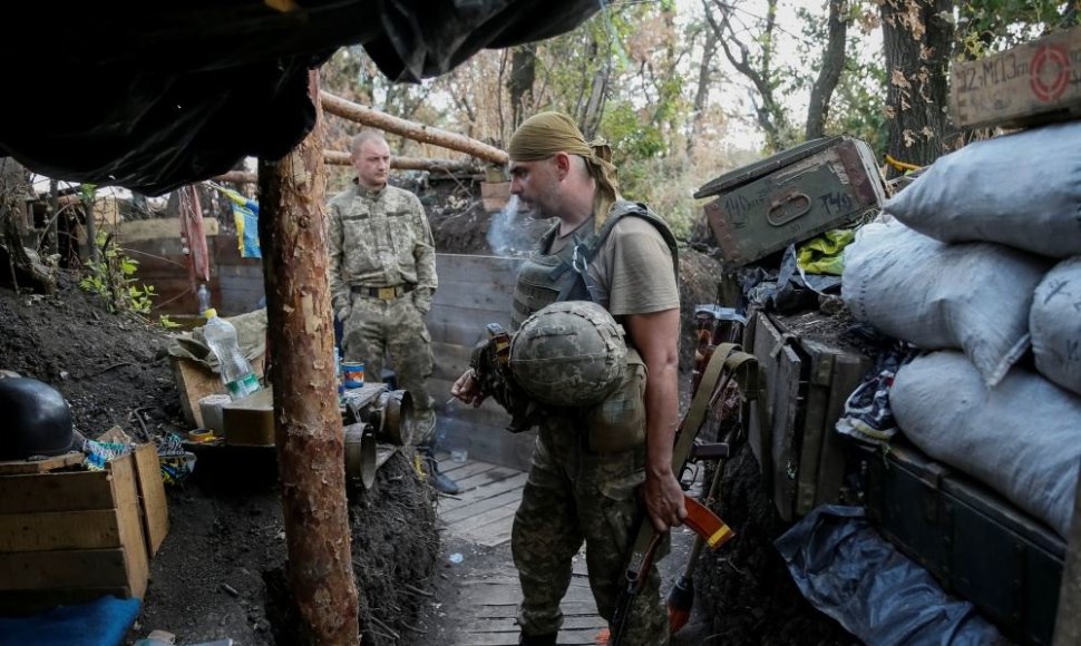 Ukrainos karių kasdienybė