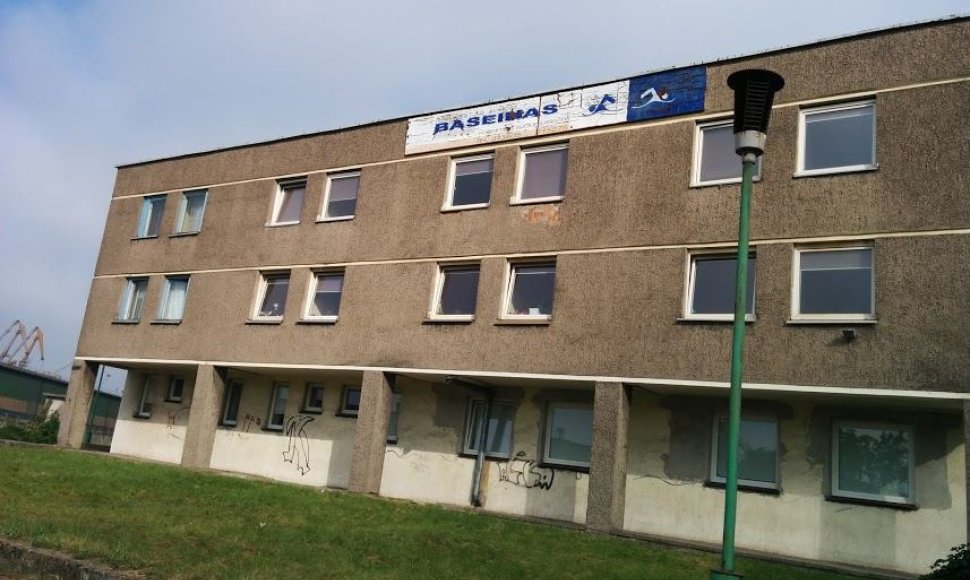 Legendinis baseinas „Dinamo“ Klaipėdoje jau kelerius metus užvertas.