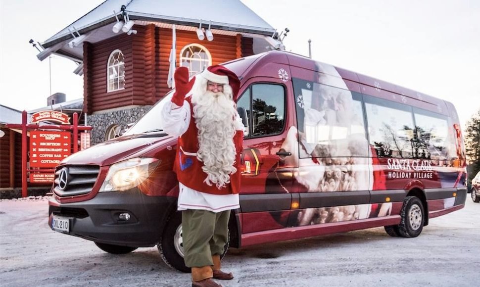 Autobusiukas Kalėdų Seneliui