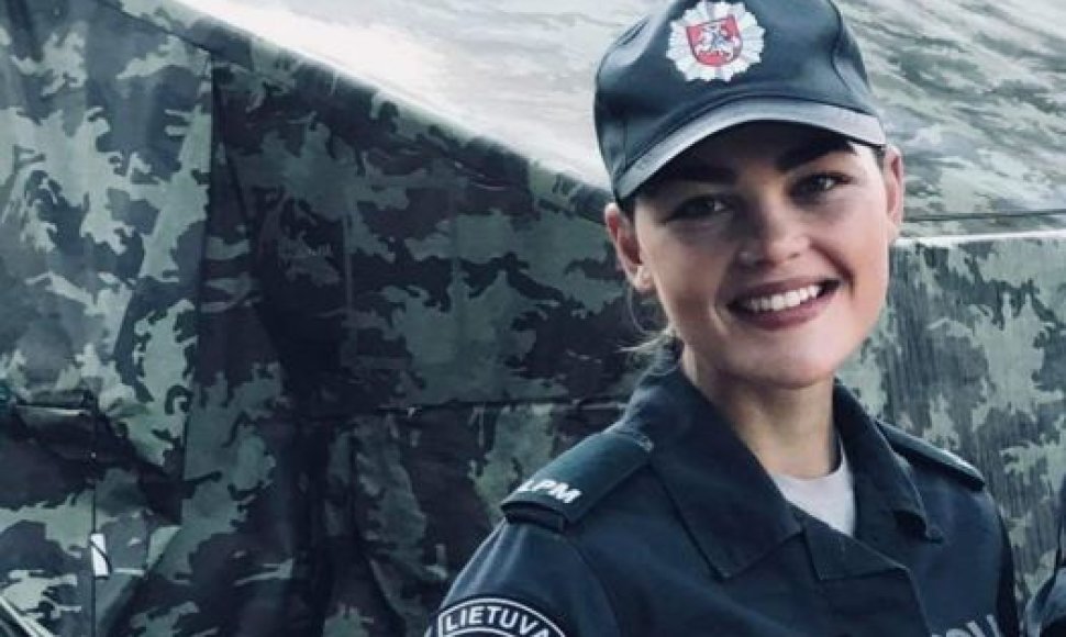 Tauragės policijos pareigūnė Gineta Černiauskė