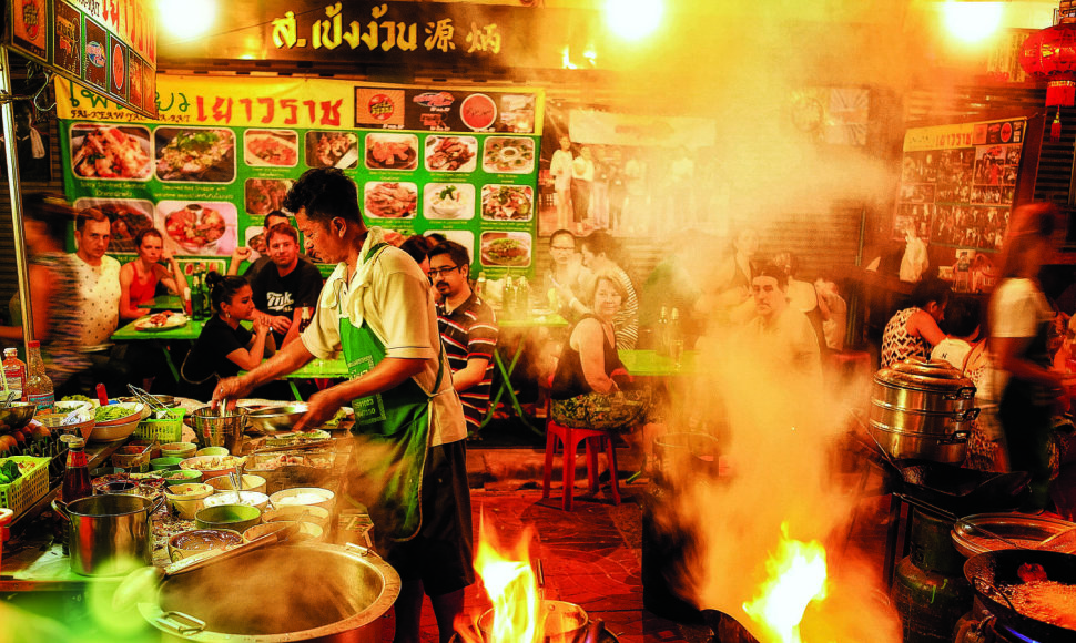 Gatvės maistas Tailande