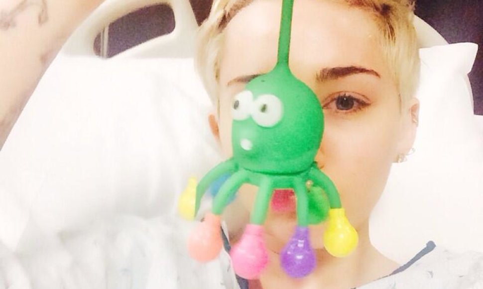 Miley Cyrus ligoninėje