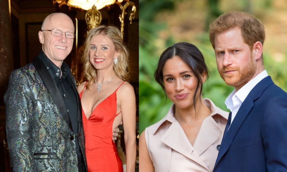 Johnas Caudwellas, Modesta Vžesniauskaitė, Meghan Markle ir princas Harry