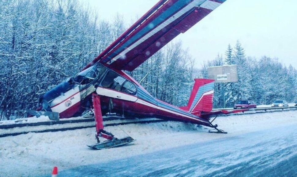Lėktuvas &bdquo;Wilga&ldquo; nukrito pamaskvėje