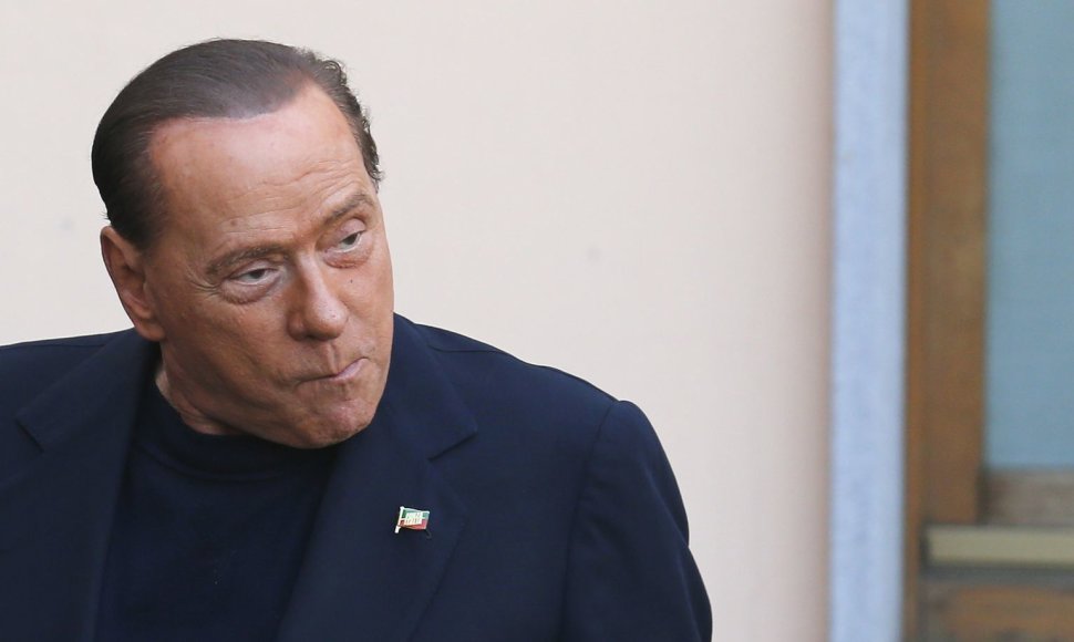 Italijos ekspremjeras Silvio Berlusconi