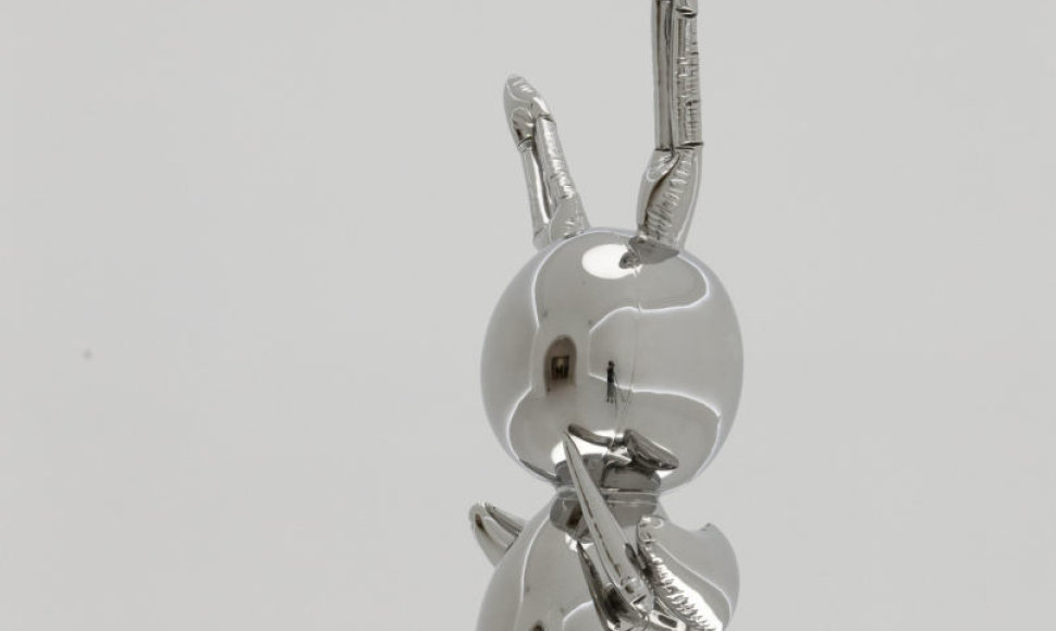 Jeffo Koonso skulptūra „Triušis“