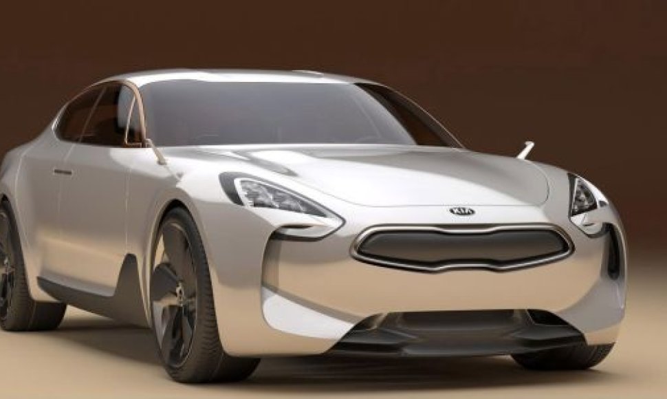 „KIA GT Concept“ – 400 AG į galinius ratus