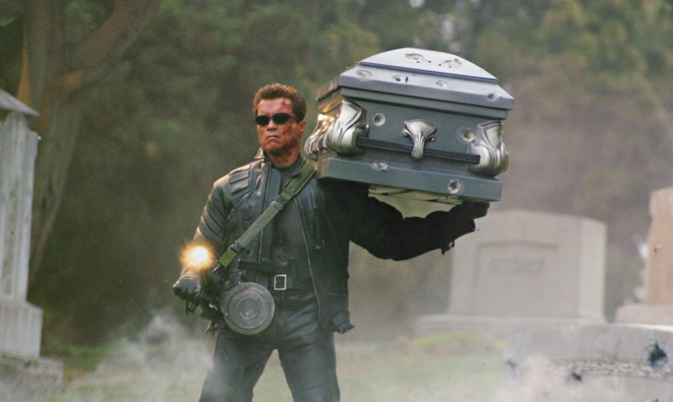 Arnoldas Schwarzeneggeris filme „Terminatorius 3: Mašinų prisikelimas“
