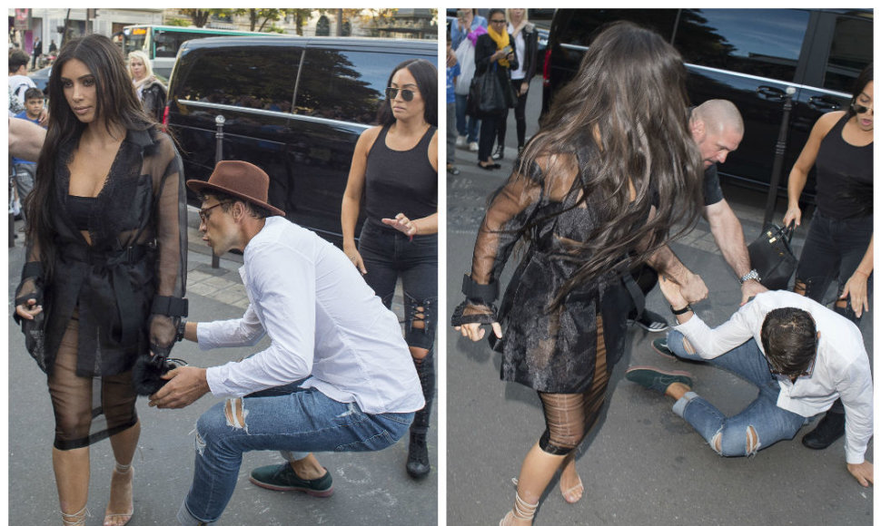 Vitalijus Sediukas bandė pabučiuoti Kim Kardashian sėdynę