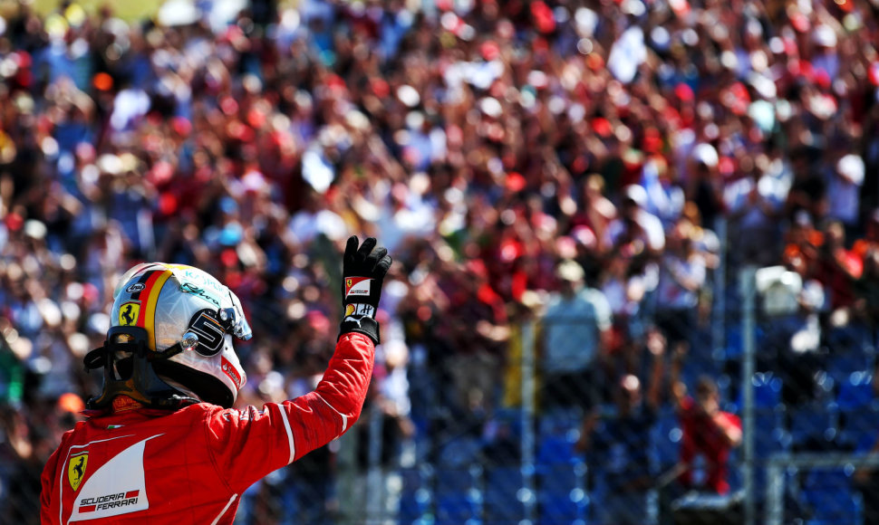 „Formulės 1“ Vengrijos GP kvalifikacija, S.Vettelis