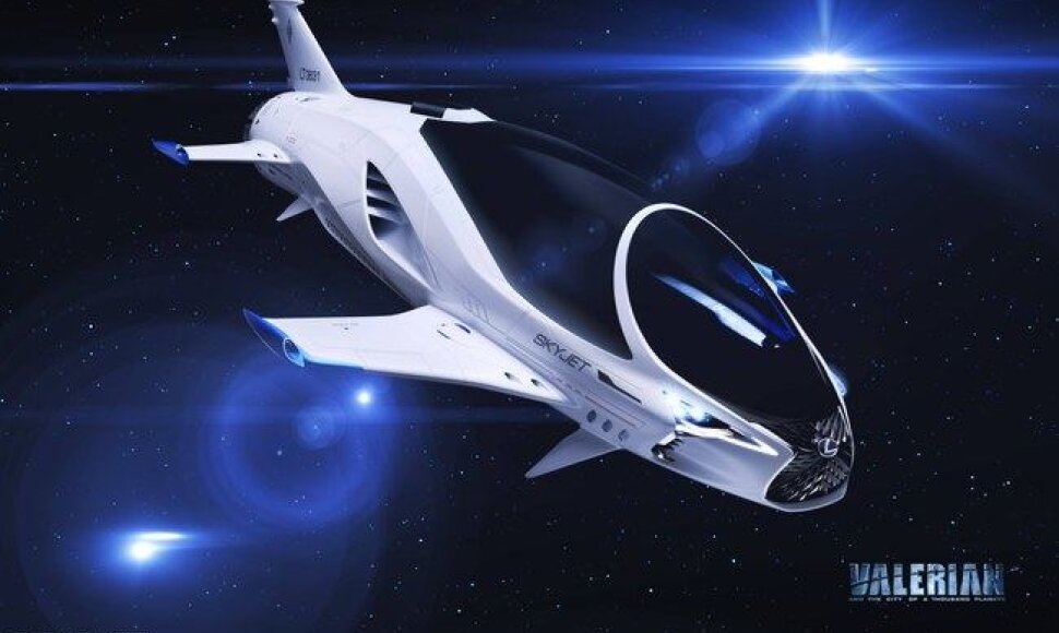 „SkyJet“ – „Lexus“ sukurtas kosminio laivo prototipas