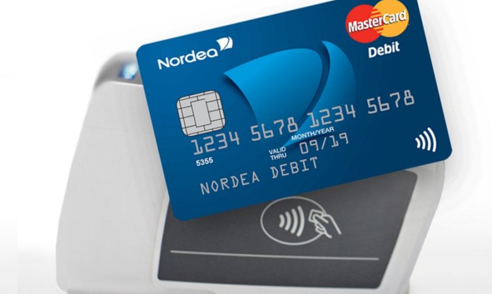 „Nordea“ bekontaktės mokėjimo korteles „Nordea Debit“