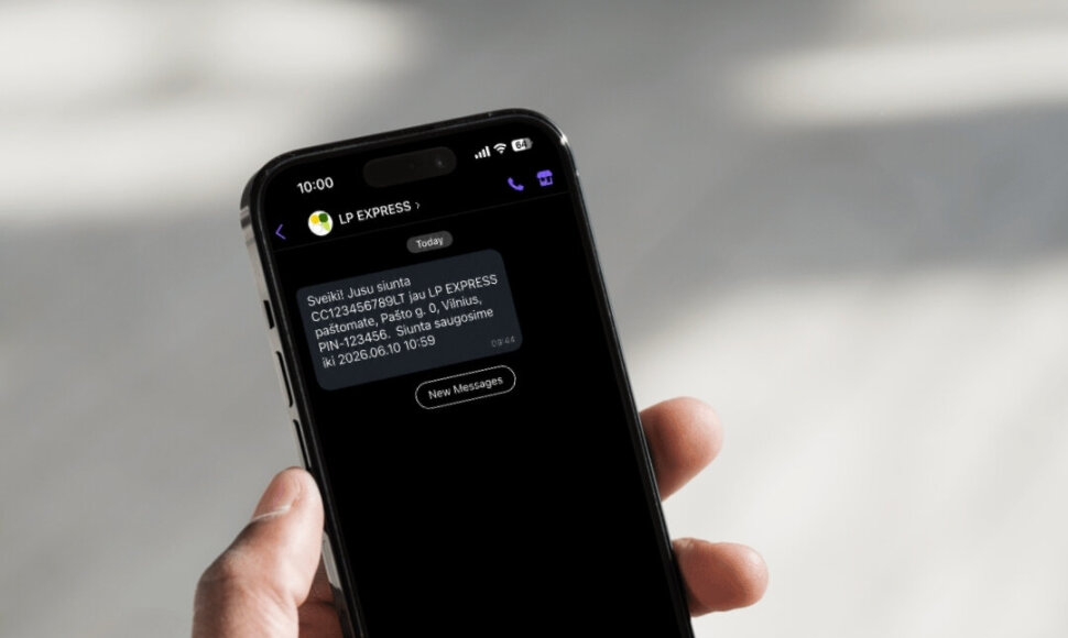 LP EXPRESS klientus apie siuntas nuo šiol informuos ir „Viber“ žinutėmis