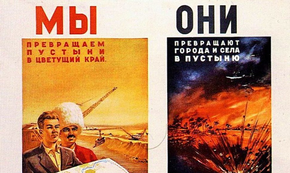 Sovietinis propagandinis plakatas