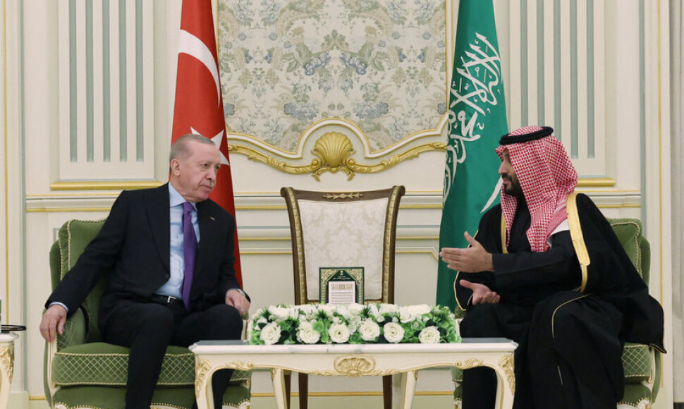 Recepo Tayyipo Erdogano vizitas / Murat Cetinmuhurdar/PPO / via REUTERS