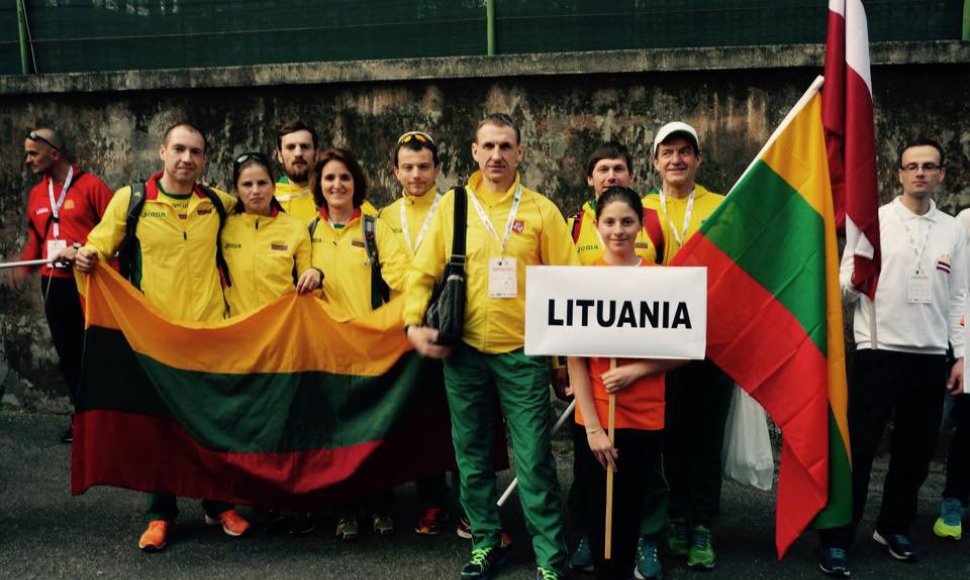 Lietuvos ultramaratono rinktinė Italijoje